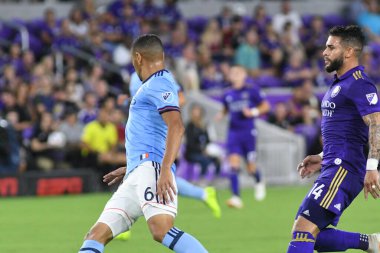 Orlando City 26 Temmuz 2018 'de Florida Exploria Stadyumu' nda NYC FC 'ye ev sahipliği yaptı. Fotoğraf: Marty Jean-Louis