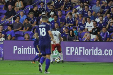 Orlando City 27 Eylül 2017 'de Orlando City Stadyumu' nda New England Devrimi 'ne ev sahipliği yaptı..  