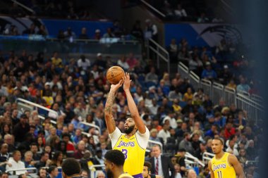 Orlando Magic 11 Aralık 2019 Çarşamba günü Orlando Forida 'daki Amway Center' da Los Angeles Lakers 'a ev sahipliği yaptı..  