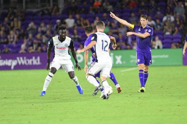 Orlando City SC 1 Eylül 2018 'de Florida Exploria Stadyumu' nda Philadelphia Union 'a ev sahipliği yaptı. Fotoğraf: Marty Jean-Louis