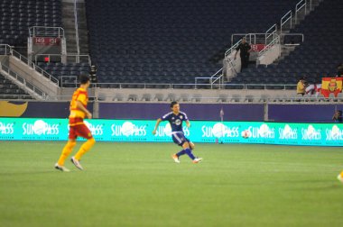 Orlando City SC, 29 Haziran 2016 'da Orlando Florida' daki Kamp Dünyası Stadyumu 'nda Fort Lauderdale Strikers' a ev sahipliği yaptı..