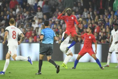 Amerikan Futbol Takımı 15 Kasım 2019 Cuma günü Orlando Florida 'daki Exploria Stadyumu' nda oynanan Concacaf Uluslar Ligi karşılaşmasında Kanada 'ya ev sahipliği yapmaktadır.