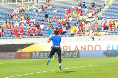 Kosta Rika, Copa America Centenario sırasında Paraguay ile Orlando Florida 'daki Dünya Kampı Stadyumu' nda karşılaştı.. 