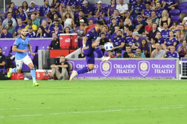 Orlando City 26 Temmuz 2018 'de Florida Exploria Stadyumu' nda NYC FC 'ye ev sahipliği yaptı. Fotoğraf: Marty Jean-Louis