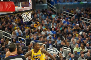Orlando Magic 11 Aralık 2019 Çarşamba günü Orlando Forida 'daki Amway Center' da Los Angeles Lakers 'a ev sahipliği yaptı..  