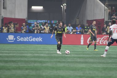 1 Ağustos 2018 tarihinde Atlanta 'daki Mercedez Benz Stadyumu' nda tüm yıldızlar Juventus 'a karşı..  