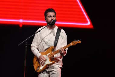 Juanes 'in Orlando Florida' daki Amway Center 'daki konserinde. 20, 2018. Fotoğraf: Marty Jean-Louis