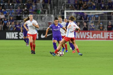 Orland Pride, 25 Ağustos 2018 'de Orlando Florida' daki Exploria Stadyumu 'nda Chicago Red Stars' a ev sahipliği yapıyor.. 