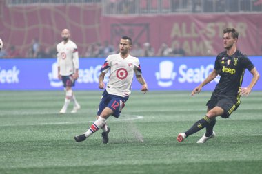 1 Ağustos 2018 tarihinde Atlanta 'daki Mercedez Benz Stadyumu' nda tüm yıldızlar Juventus 'a karşı..  