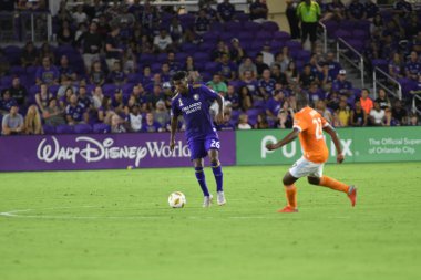 Orlando City SC, 22 Eylül 2018 'de Florida Exploria Stadyumu' nda Houston Dynamo 'yu ağırladı..