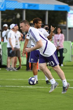 30 Temmuz 2019 'da Orlando Florida' da Disney 'in Vahşi Spor Dünyası' nda MLS All-Star Yetenek Yarışması.