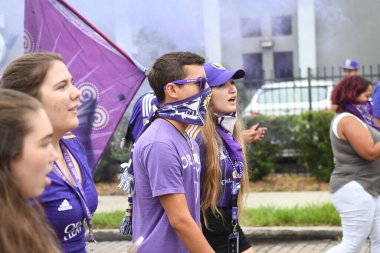 Orlando City 26 Temmuz 2018 'de Florida Exploria Stadyumu' nda NYC FC 'ye ev sahipliği yaptı. Fotoğraf: Marty Jean-Louis