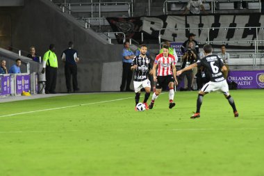 Korintliler, 10 Ocak 2018 'de Orlando City Stadyumu' nda düzenlenen Florida Kupası 'nda PSV Eindhoven' a karşı..  