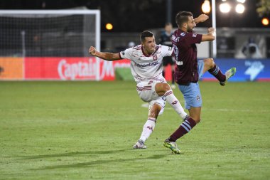Real Salt Lake, 12 Temmuz 2020 'de Orlando Florida' da düzenlenen MLS Sırt Turnuvası sırasında Colorado Rapids ile karşı karşıya.