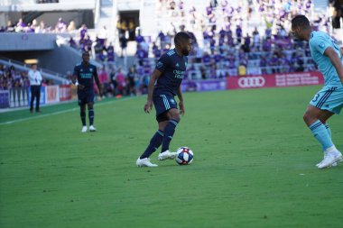 Orlando City SC 20 Nisan 2019 'da Orlando City Stadyumu' nda Vancouver Whitecaps 'a ev sahipliği yapıyor..  