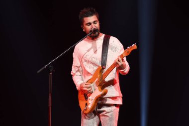 Juanes 'in Orlando Florida' daki Amway Center 'daki konserinde. 20, 2018. Fotoğraf: Marty Jean-Louis