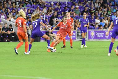 Orlando Pride 28 Haziran 2018 'de Orlando City Stadyumu' nda Houston Dash 'e ev sahipliği yaptı..  