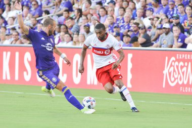 Orlando City, 5 Temmuz 2017 'de Orlando City Stadyumu' nda Toronto FC 'ye ev sahipliği yaptı..  