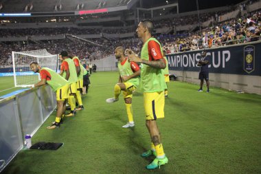 Paris Saint-Germain, Tottenham Hotspur 'a karşı 22 Temmuz 2017' de Orlando Florida 'daki Citrus Bowl' da.  