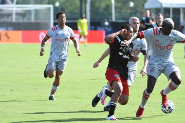 Toronto FC, 13 Temmuz 2020 tarihinde Orlando Florida 'da düzenlenen ESPN Wild World of Sports' ta düzenlenen MLS Back Tournament sırasında D.C. United ile karşı karşıya geldi.