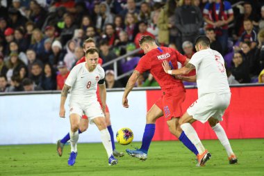 Amerikan Futbol Takımı 15 Kasım 2019 Cuma günü Orlando Florida 'daki Exploria Stadyumu' nda oynanan Concacaf Uluslar Ligi karşılaşmasında Kanada 'ya ev sahipliği yapmaktadır.