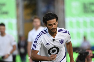 30 Temmuz 2019 'da Orlando Florida' da Disney 'in Vahşi Spor Dünyası' nda MLS All-Star Yetenek Yarışması.