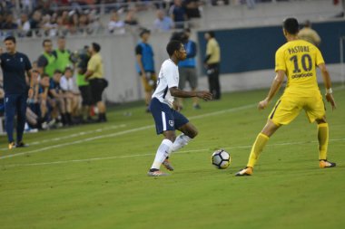 Paris Saint-Germain, Tottenham Hotspur 'a karşı 22 Temmuz 2017' de Orlando Florida 'daki Citrus Bowl' da.  