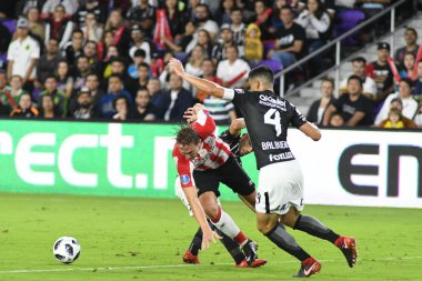 Korintliler, 10 Ocak 2018 'de Orlando City Stadyumu' nda düzenlenen Florida Kupası 'nda PSV Eindhoven' a karşı..  