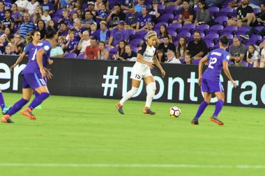 Orlando Pride, 23 Mayıs 2018 'de Orlando Florida' daki Exploria Stadyumu 'nda Kuzey Carolina Cesareti' ne ev sahipliği yapmaktadır..  