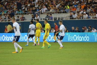Paris Saint-Germain, Tottenham Hotspur 'a karşı 22 Temmuz 2017' de Orlando Florida 'daki Citrus Bowl' da.   
