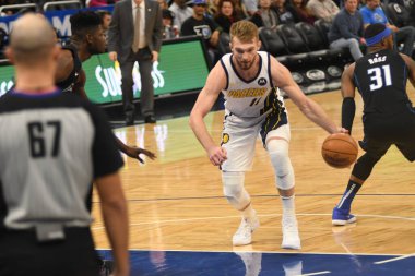 Orlando Magic, 31 Ocak 2019 'da Orlando Florida' daki Amway Center 'da Indiana Pacers' a ev sahipliği yapıyor..