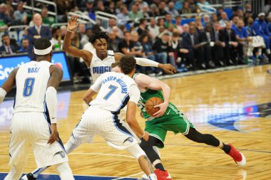 Orlando Magic, Boston Celtics 'i 24 Ocak 2020' de Orlando, Florida 'da Amway Center' da ağırladı. 