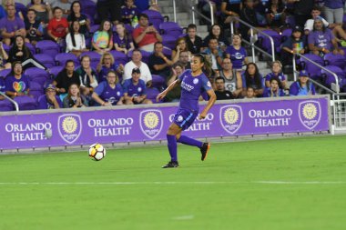 Orland Pride, 25 Ağustos 2018 'de Orlando Florida' daki Exploria Stadyumu 'nda Chicago Red Stars' a ev sahipliği yapıyor..  