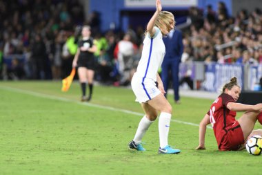 ABD, 7 Mart 2018 tarihinde Orlando City Stadyumu 'ndaki SheBelives Kupası' nda İngiltere ile karşı karşıya geldi..  