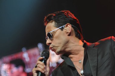 Latin şarkıcı Marc Anthony 5 Ekim 2014 'te Orlando Florida' daki Amway Center 'da konser verdi.. 