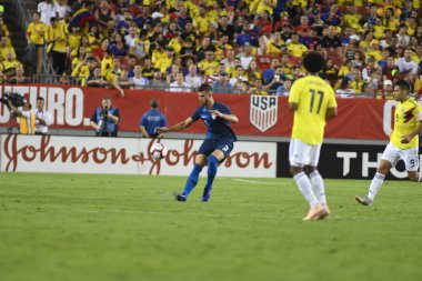 ABD Kolombiya 'ya karşı Raymond James Stadyumu' nda 11 Ekim 2018 'de.  