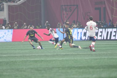 1 Ağustos 2018 tarihinde Atlanta 'daki Mercedez Benz Stadyumu' nda tüm yıldızlar Juventus 'a karşı..  