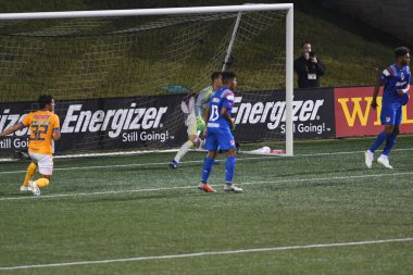 Atlanta United sunucusu Tigres & MLS Homegrown takımları 31 Temmuz 2018 'de Atlanta, Georgia' da düzenlenen MLS All Star haftasında.