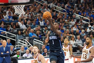 Orlando Magic, Orlando, Florida 'daki sezon açılışında Cleveland Cavaliers' ı Amway Center 'da ağırlıyor..