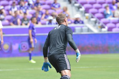 Orlando City 15 Nisan 2017 'de Florida, Orlando' daki Citrus Bowl 'da Los Angeles Galaksisine ev sahipliği yaptı..  