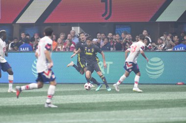1 Ağustos 2018 tarihinde Atlanta 'daki Mercedez Benz Stadyumu' nda tüm yıldızlar Juventus 'a karşı..  