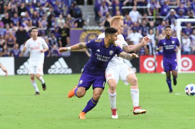 Orlando City SC, Atlanta United 'ı 13 Mayıs 2018' de Orlando City Stadyumu 'nda ağırladı.. 