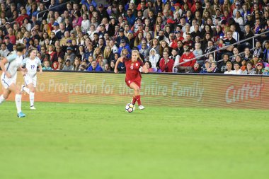 ABD, 7 Mart 2018 tarihinde Orlando City Stadyumu 'ndaki SheBelives Kupası' nda İngiltere ile karşı karşıya geldi..