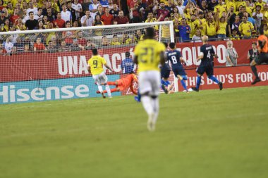 ABD Kolombiya 'ya karşı Raymond James Stadyumu' nda 11 Ekim 2018 'de.  