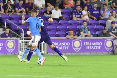 Orlando City 26 Temmuz 2018 'de Florida Exploria Stadyumu' nda NYC FC 'ye ev sahipliği yaptı. Fotoğraf: Marty Jean-Louis