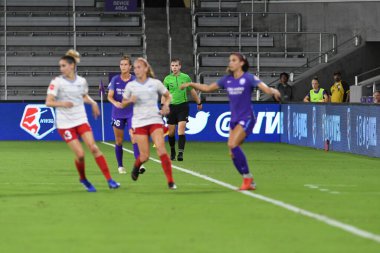 Orland Pride, 25 Ağustos 2018 'de Orlando Florida' daki Exploria Stadyumu 'nda Chicago Red Stars' a ev sahipliği yapıyor..  