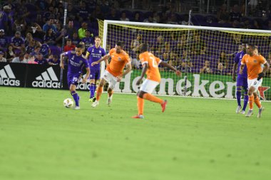 Orlando City SC, 22 Eylül 2018 'de Florida Exploria Stadyumu' nda Houston Dynamo 'yu ağırladı..