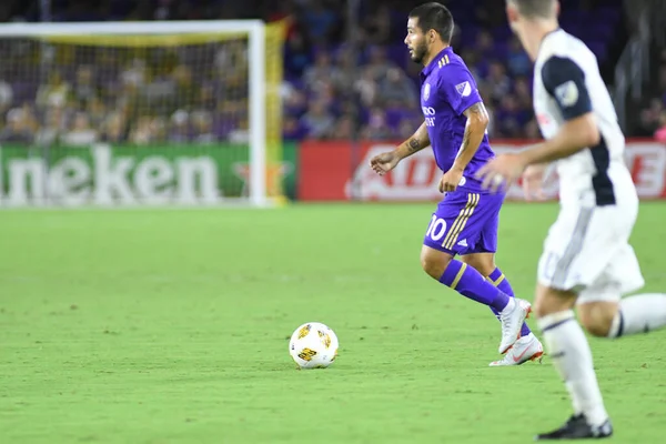 Orlando City SC 1 Eylül 2018 'de Florida Exploria Stadyumu' nda Philadelphia Union 'a ev sahipliği yaptı. Fotoğraf: Marty Jean-Louis