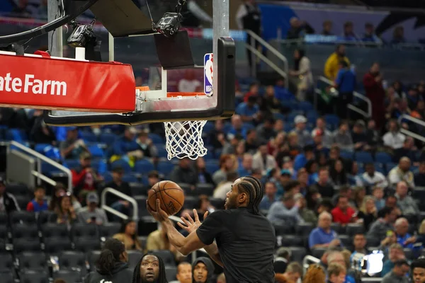 Orlando Magic Värd Clippers Amway Center Orlando Florida Söndag Januari — Stockfoto