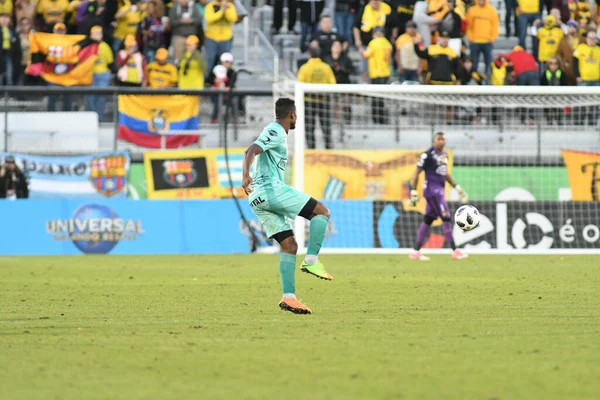 Fluminense Barcelona Durante Copa Florida Spectrum Stadium Enero 2018 Orlando —  Fotos de Stock